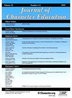 预订 Journal of Character Education Volume 19 Number 1-2 2023: 9798887306377