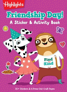 预订 Friendship Day! a Sticker and Activity Book: A Find the Kind Activity Book: 9781639620760