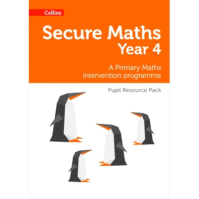 预订 Secure Year 4 Maths Pupil Resource Pack: A Primary Maths intervention programme: 9780008221485