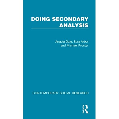 预订 Doing Secondary Analysis 进行二次分析: 9781041053590
