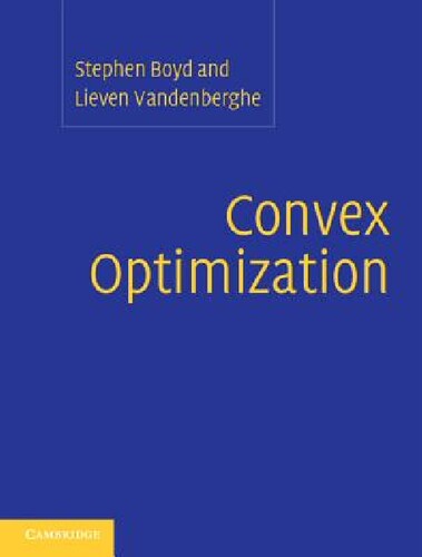 ConvexOptimization凸优化