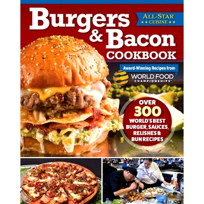 预订 Burgers & Bacon Cookbook: Over 250 World’s Best Burgers, Sauces, Relishes & Bun Recipes: 9781497104464