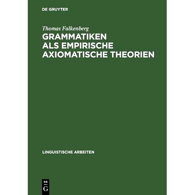 预订 Grammatiken als empirische axiomatische Theorien: 9783484303461