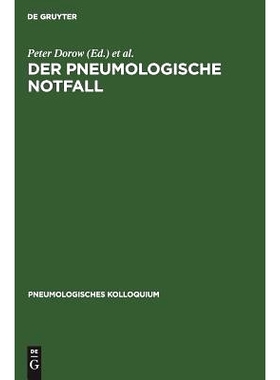 预订 Der pneumologische Notfall: 9783110110883