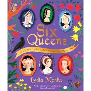 六皇后 Six 音乐剧人物绘本 英文原版 Queens 亨利八世历史女性 预售