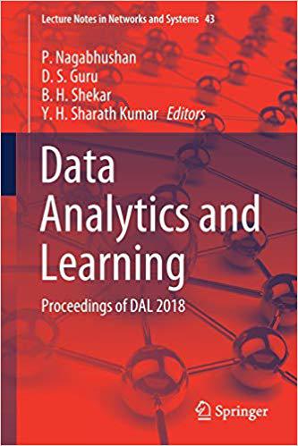 【预售】Data Analytics and Learning: Proceedings of Dal 2018