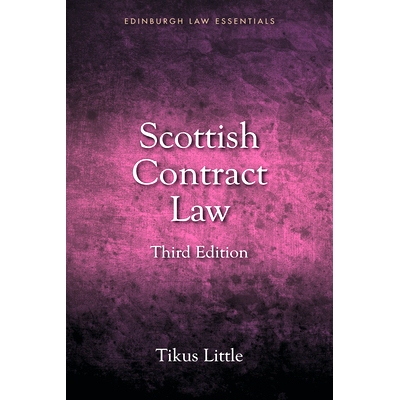 预订 Scottish Contract Law Essentials 苏格兰合同法要点: 9781845861513
