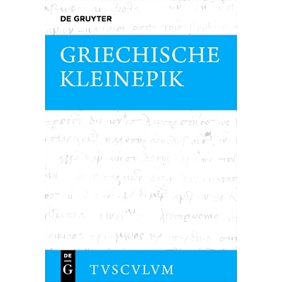 预订 Griechische Kleinepik: Griechisch - deutsch 希腊小黑桃: 9783110534207