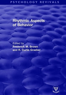 [预订]Rhythmic Aspects of Behavior