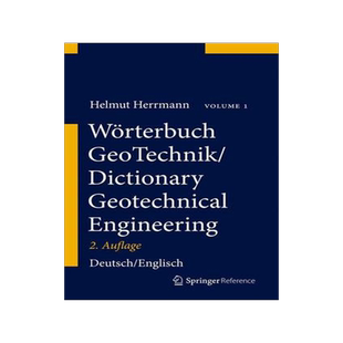 预订 Wörterbuch GeoTechnik/Dictionary Geotechnical Engineering