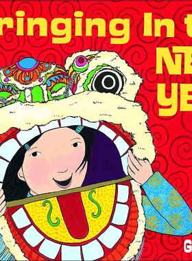英文原版 新年快乐 Grace Lin 凯迪克奖得主  Bringing in the New Year