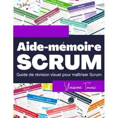 预订 Aide-mémoire SCRUM: Guide de révision visuel pour maîtriser Scrum: 9798328916851