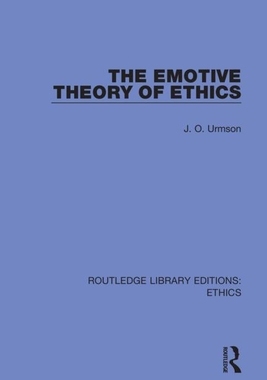 [预订]The Emotive Theory of Ethics