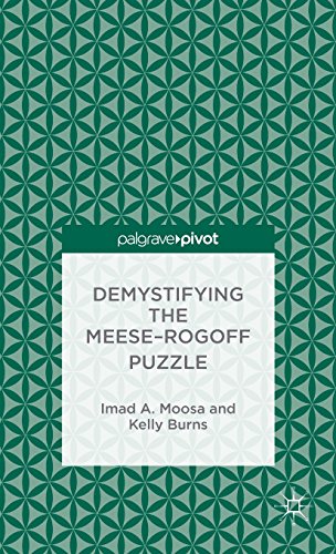 【预订】Demystifying the Meese-Rogoff Puzzle