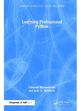 预订 Learning Professional Python: Two Volume Set 专业Python 学习 2卷集: 9781032611648