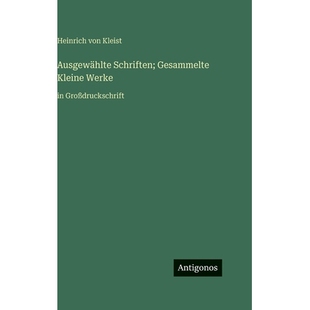 预订 Ausgewählte Schriften; Gesammelte Kleine Werke: in Großdruckschrift: 9783563713853