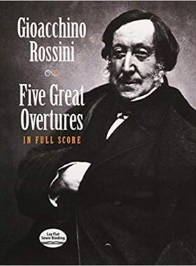 【预订】Five Great Overtures in Full Score