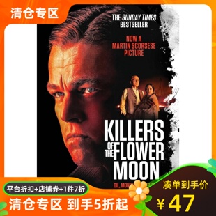 马丁斯科塞斯电影原著 Moon Flower 爱伦·坡奖 电影封面 小李子主演 Killers David 大卫·格恩 the 花月杀手 Grann 英文原版