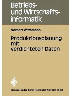 预订 Produktionsplanung Mit Verdichteten Daten
