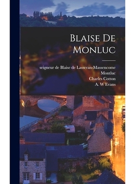 预订 Blaise de Monluc: 9781018169811