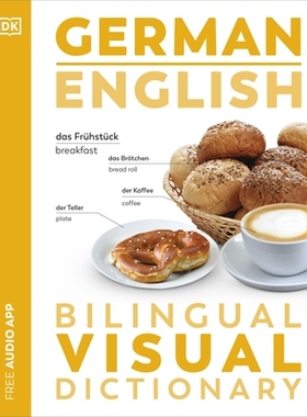 预订 German English Bilingual Visual Dictionary 德英双语图解词典: 9780241665121