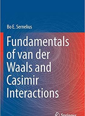 【预售】Fundamentals of van der Waals and Casimir Interactions