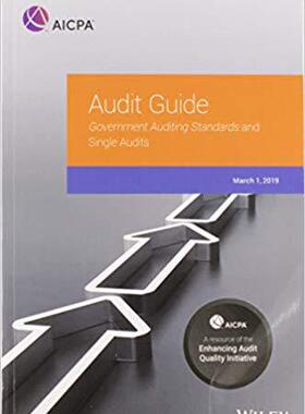 【预售】Government Auditing Standards and Single Audits 2019