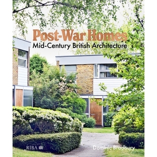 预订 Post-War Homes: Mid-Century British Architecture 战后住宅：中世纪英国建筑: 9781915722492