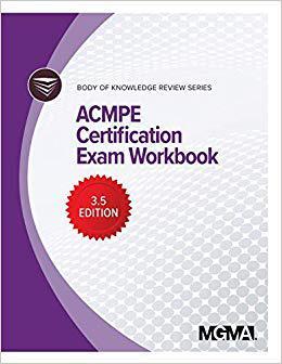 【预售】Body of Knowledge Review Series: ACMPE Certification Exam Workbook