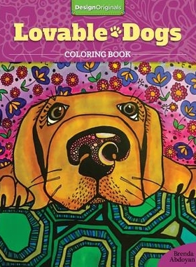 预订 Lovable Dogs Coloring Book: 9781497201675