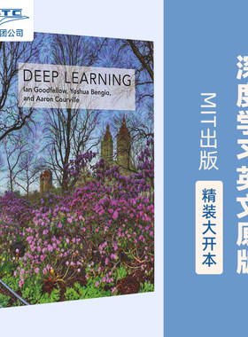 现货 Deep Learning 深度学习 英文原版 Elon Musk推荐 精装 MIT出版社