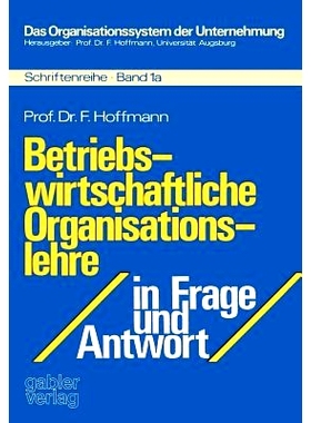 预订 Betriebswirtschaftliche Organisationslehre in Frage und Antwort: 9783409310444