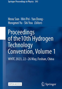 预订 Proceedings of the 10th Hydrogen Technology Convention, Volume 1