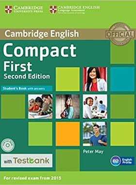 【预售】Compact First Student’s Book with Answers with Testbank [With CDROM]
