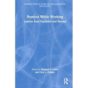 教訓 Burnout While from and Pandemic Working 預訂 97810321684 Beyond 在工作時倦怠：從大流行病與其他事件中吸取 Lessons