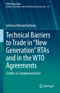 Barriers Agreements WTO Generation 预订 Technical RTAs Trade the and New