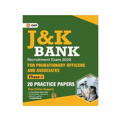 [预订]J & K Bank 2020 Probationary Officers & Associates Ph I - 20 Practice Papers 9789390187102