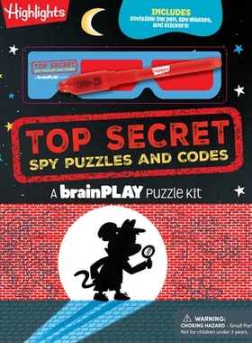 预订 Brainplay Top Secret Spy Puzzles and Codes: Puzzle Book Packed with Brain Teasers and Hidden Pictures Challenges fo