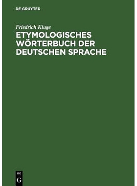 预订 Etymologisches Wörterbuch der deutschen Sprache: 9783110068009