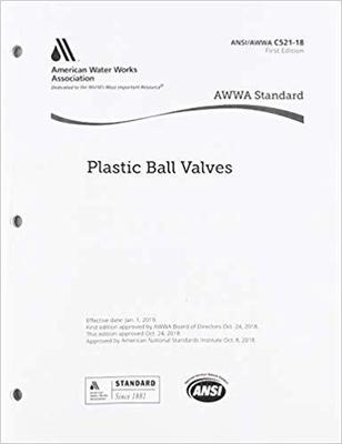 【预售】AWWA C621-18 Internal Pipe Joint Seal Assemblies for Water Service