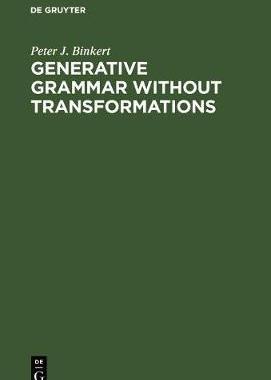 [预订]Generative Grammar without Transformations 9783110097207