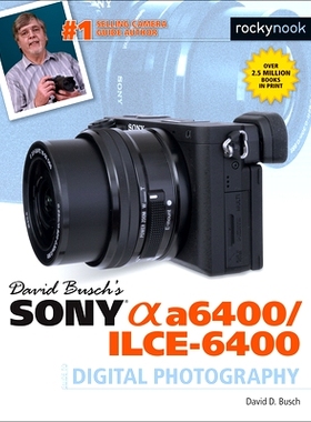 预订 David Busch's Sony Alpha A6400/Ilce-6400 Guide to Digital Photography