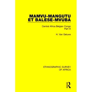Africa Mamvu Mvuba 预订 Belgian III Part Mangutu Mvuba：中非比利时刚果 Balese Congo Central