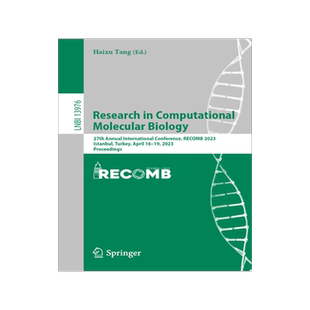 [预订]Research in Computational Molecular Biology