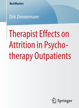 预订 Therapist Effects on Attrition in Psychotherapy Outpatients