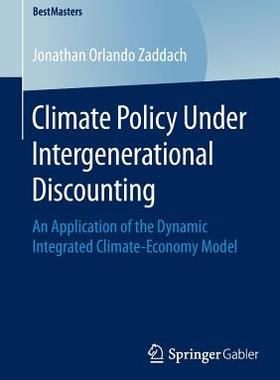 【预订】Climate Policy Under Intergenerational Discounting