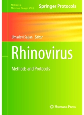 预订 Rhinovirus: Methods and Protocols 鼻病毒：方法与实验方案: 9781071644096