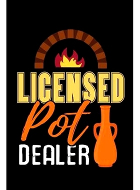 预订 Licensed Pot Dealer: Pottery Project Book - 80 Project Sheets to Record your Ceramic Work - Gift for Potters: 97810