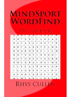 预订 MindSport WordFind October: 9781727703665