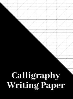 预订 Calligraphy Writing Paper: 180 Pages, calligraphers practice paper and workbook for lettering artist and calligraph